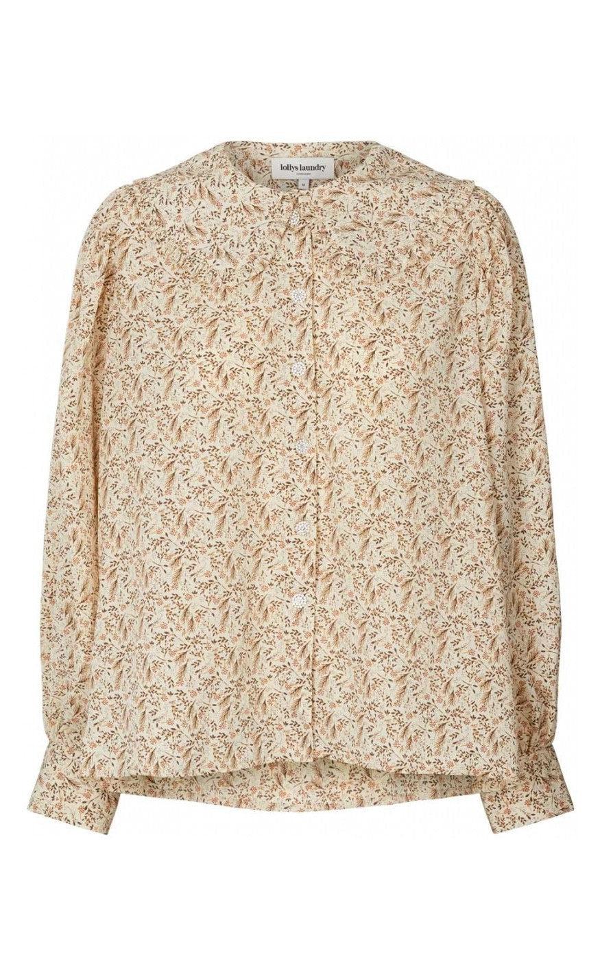 Lollys Laundry Skjorte - Casper- Creme