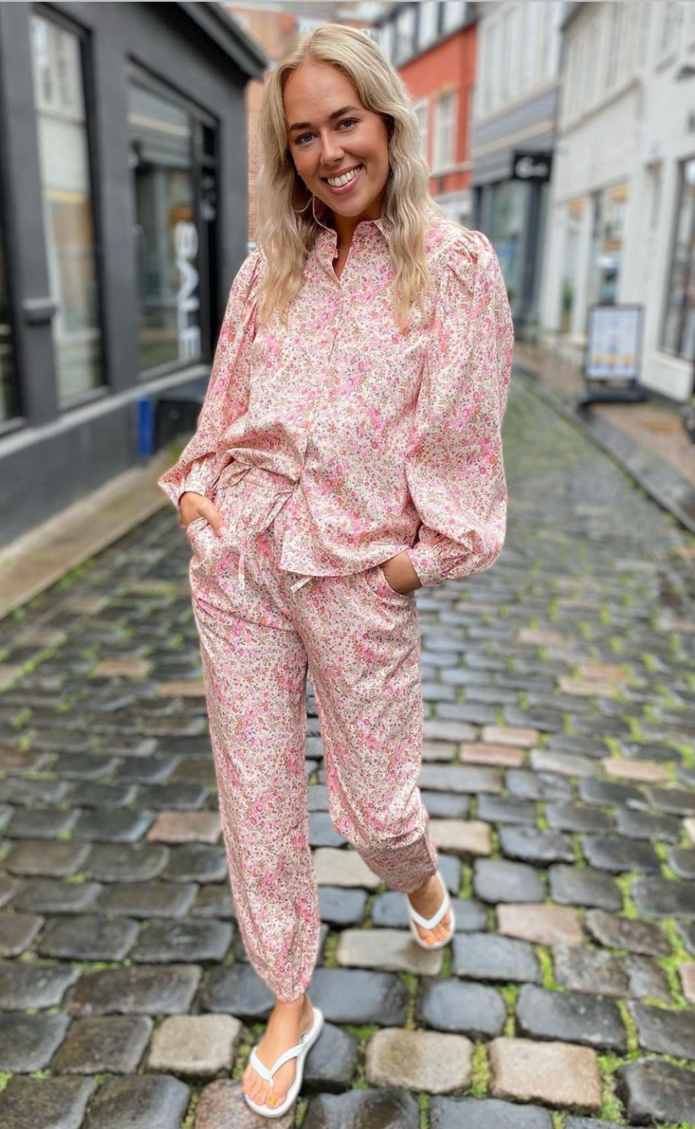 Lollys Laundry Skjorte - Diddie - Flower Print