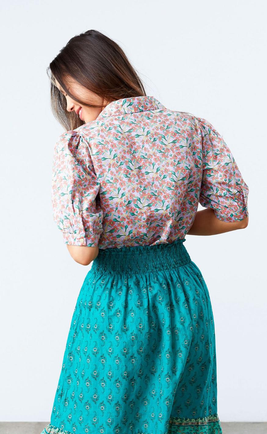 Lollys Laundry Skjorte - Zoe - Flower print