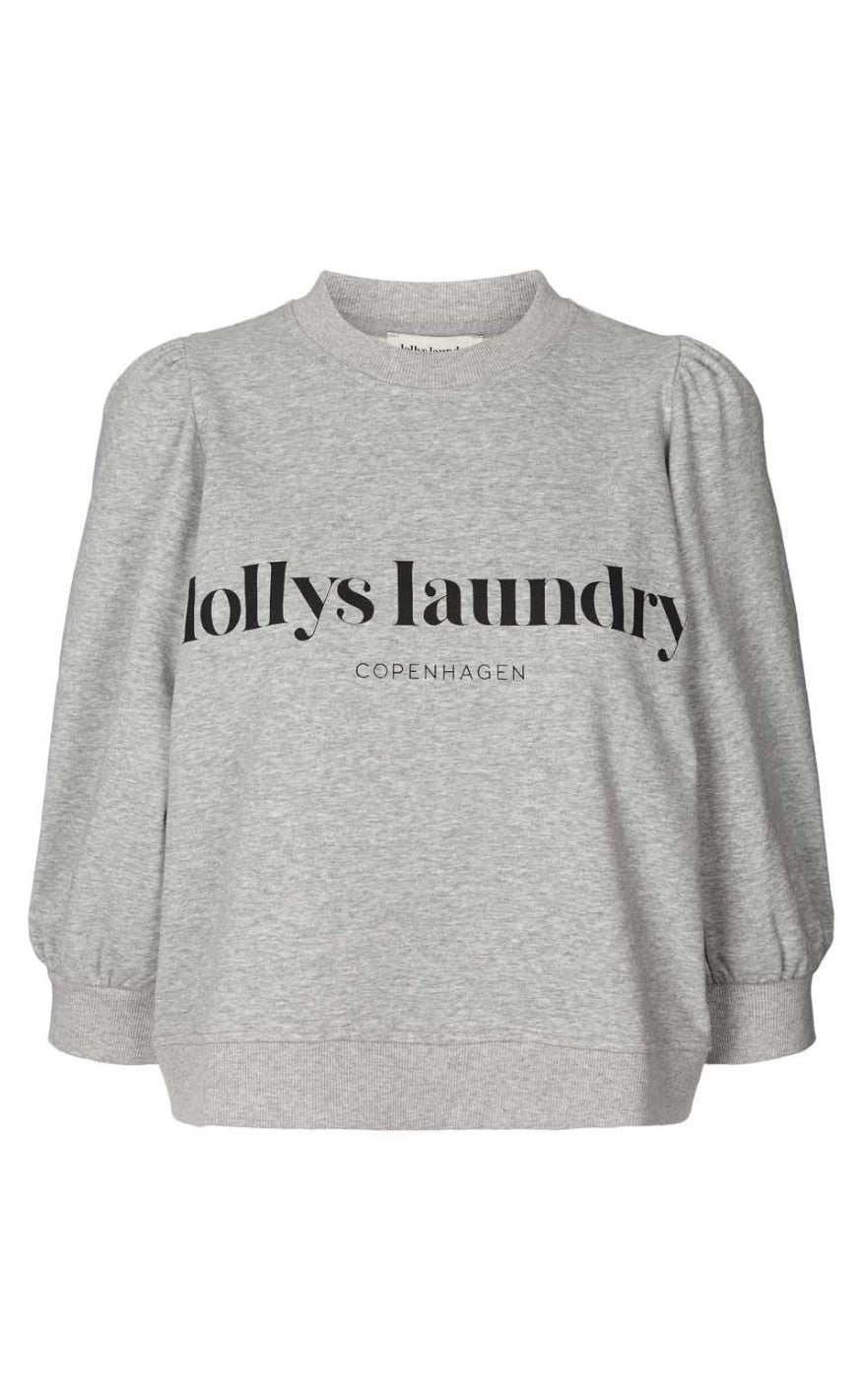 Lollys Laundry Sweatshirt - Donda - Grey Melange