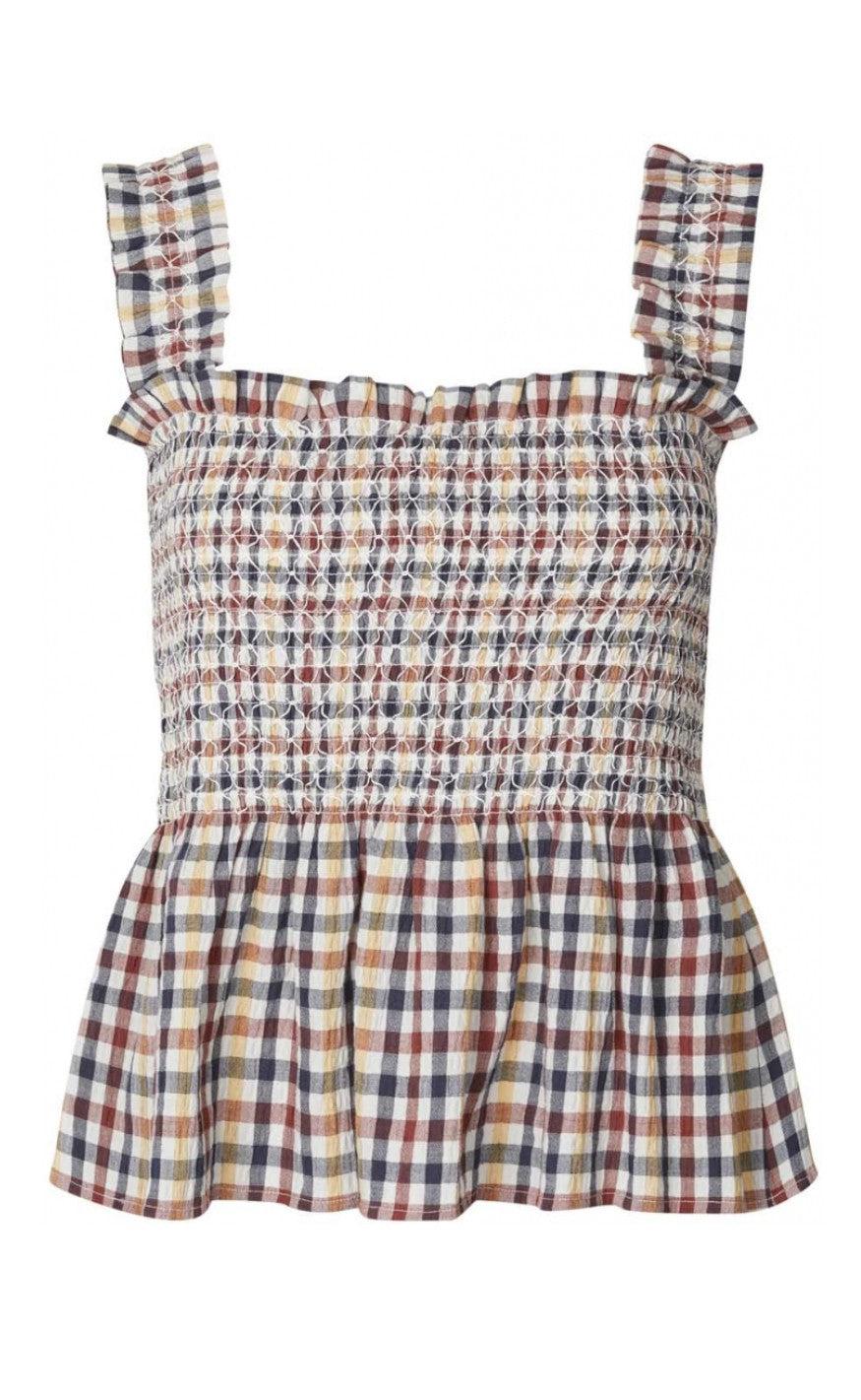 Lollys Laundry Top - July - Check Print