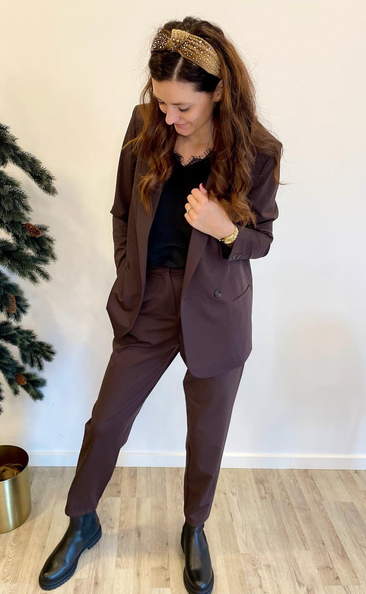 Love & Divine Blazer - Love590 - Chocolate
