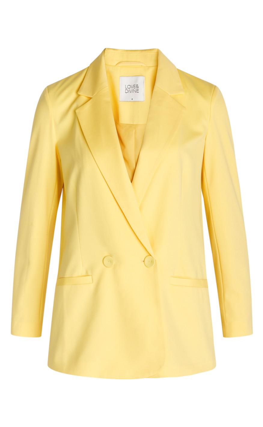 Love & Divine Blazer - Love590 - Pale Banana