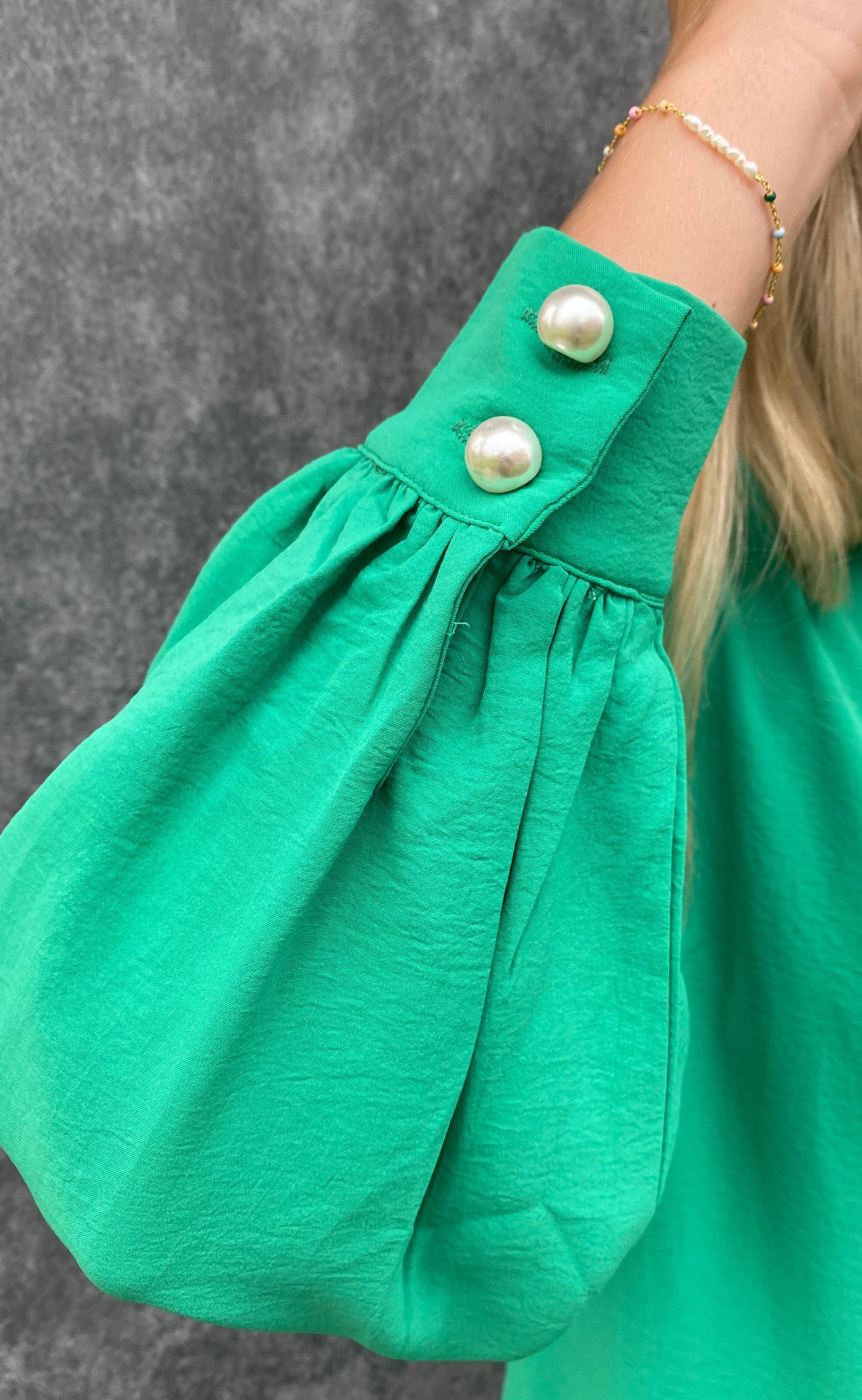 Love & Divine Bluse - Love661-1 - Jade Green