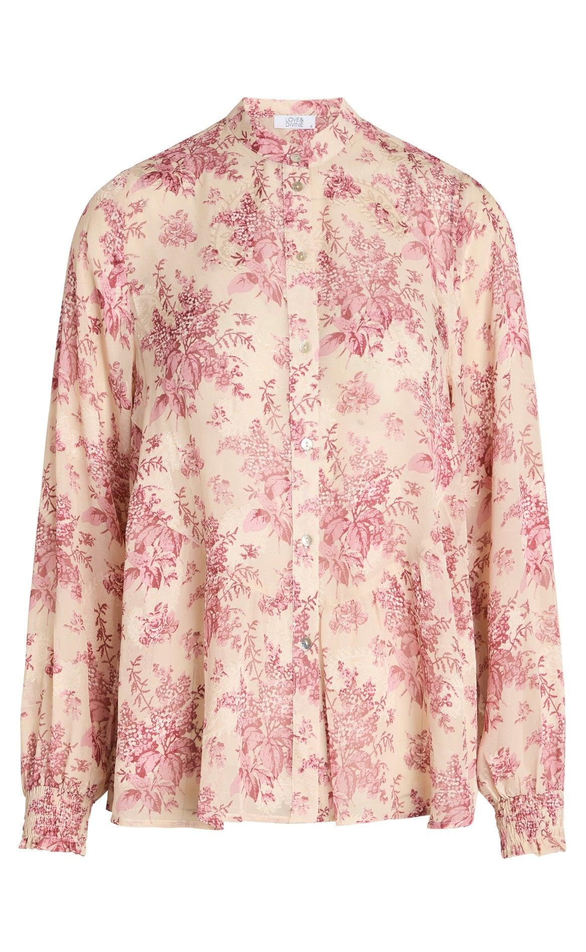 Love & Divine Bluse - Love685 - Pink Comb