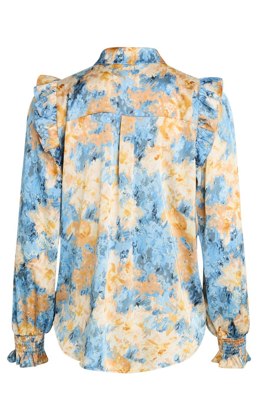 Love & Divine Bluse - Love687-1 - Cornflower