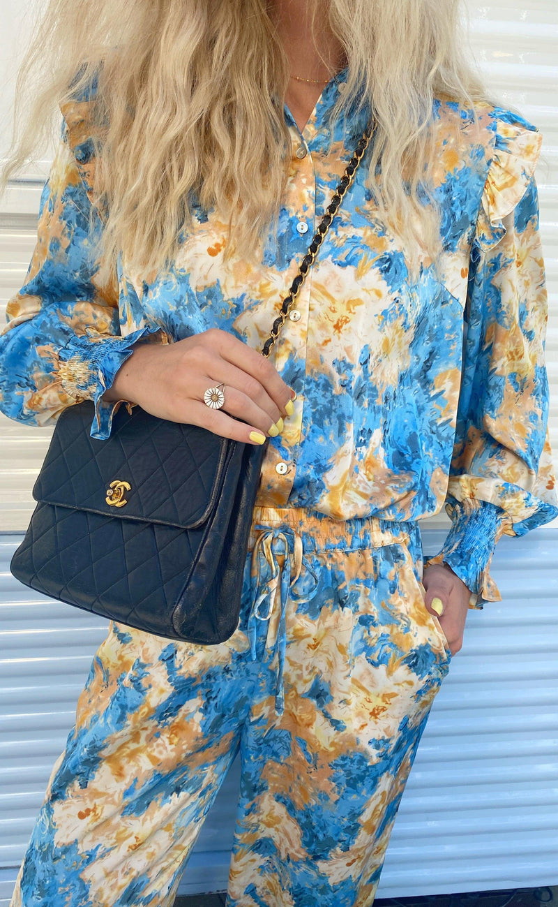 Love & Divine Bluse - Love687-1 - Cornflower