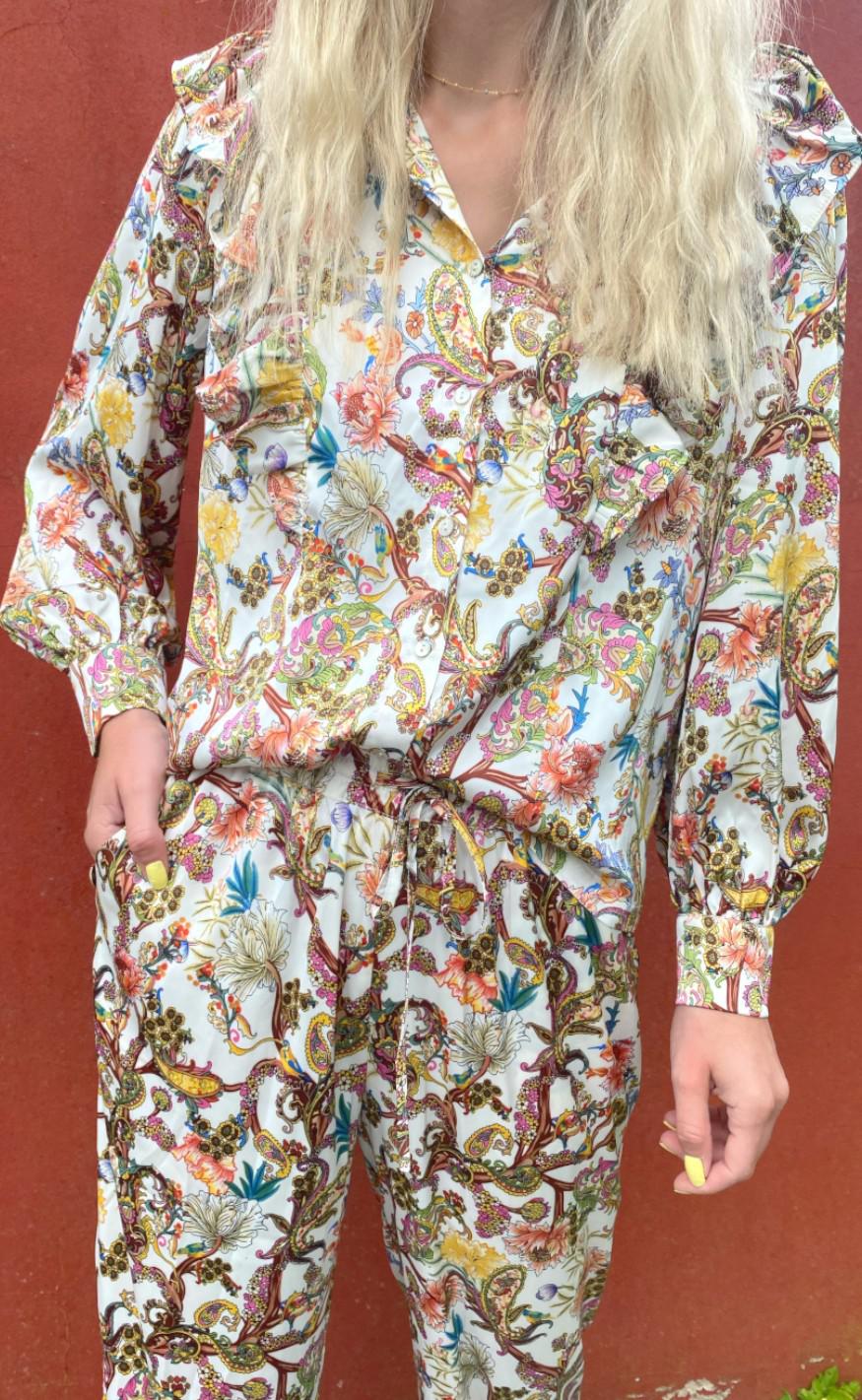 Love & Divine Bluse - Love700 - Multi Print