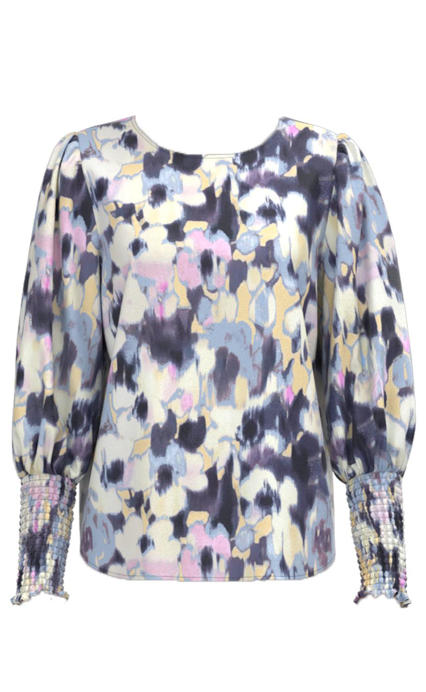 Love & Divine Bluse - Love738-12 - Water Colour