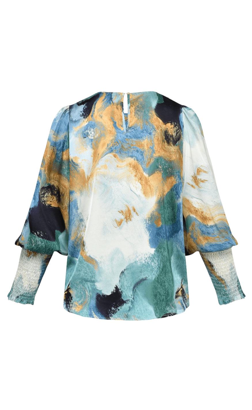 Love & Divine Bluse - Love738-9 - Multi Painting