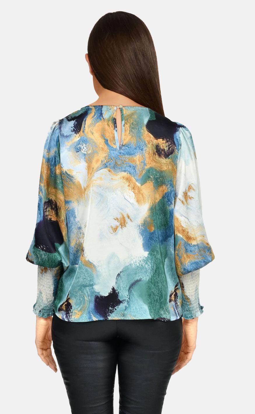 Love & Divine Bluse - Love738-9 - Multi Painting