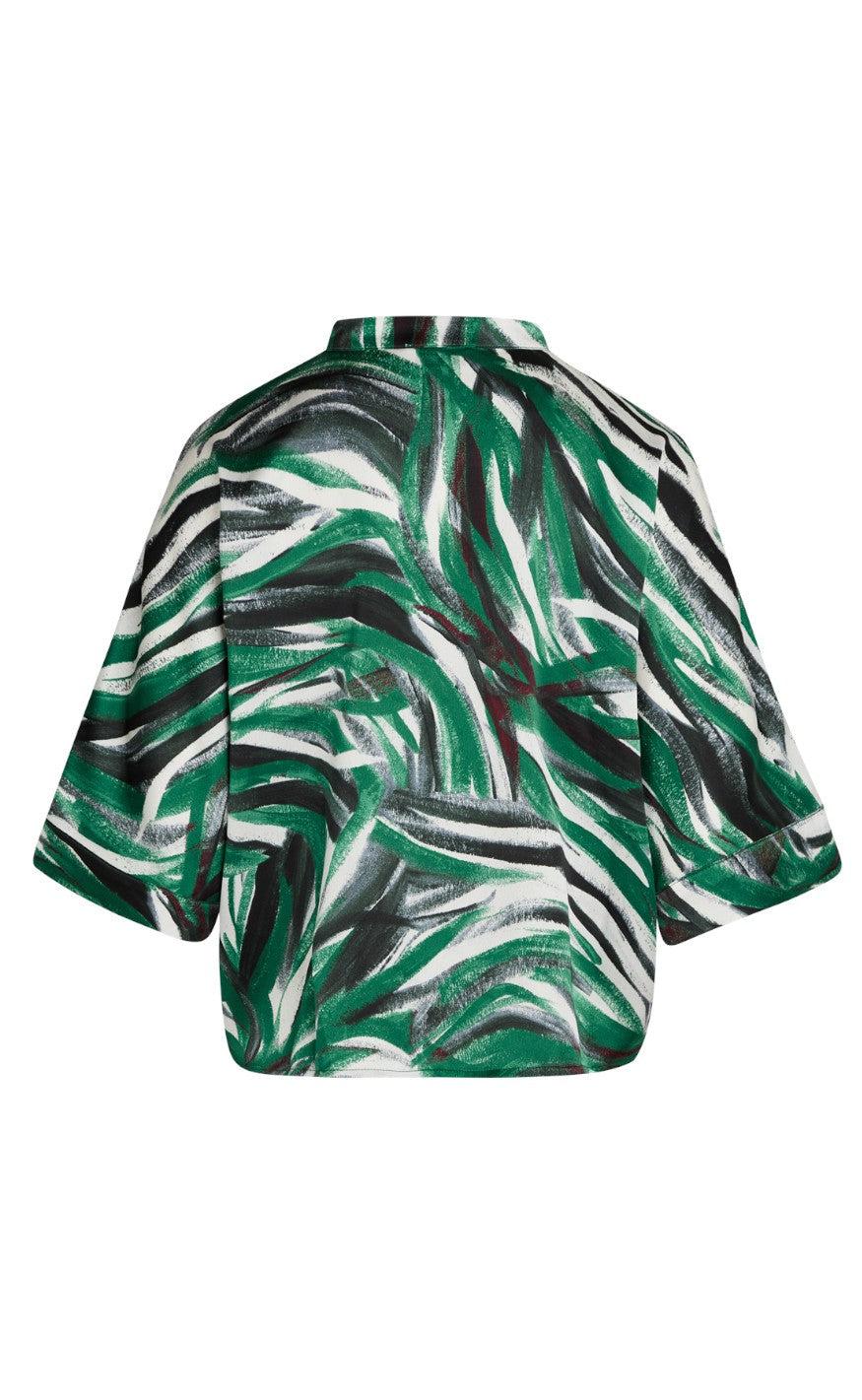 Love & Divine Bluse - Love851 - Green Comb