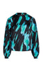 Love & Divine Bluse - Love861 - Graphic Aqua
