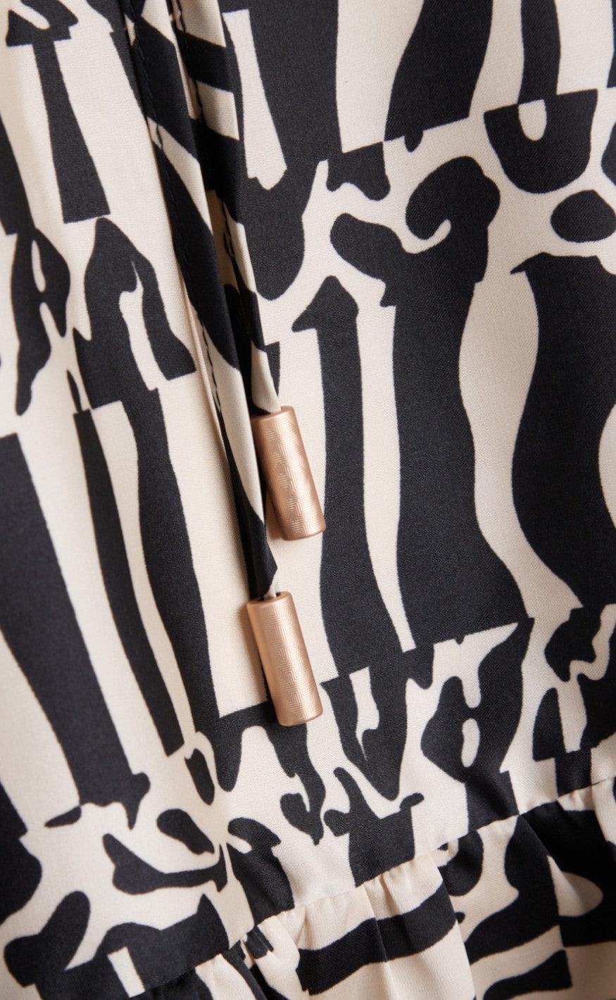 Love & Divine Bluse - Love916 - Graphic Zebra