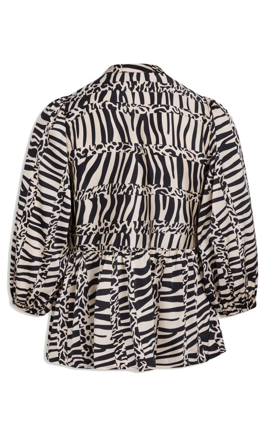 Love & Divine Bluse - Love916 - Graphic Zebra