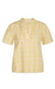 Love & Divine Bluse - love912-1- Retro Yellow