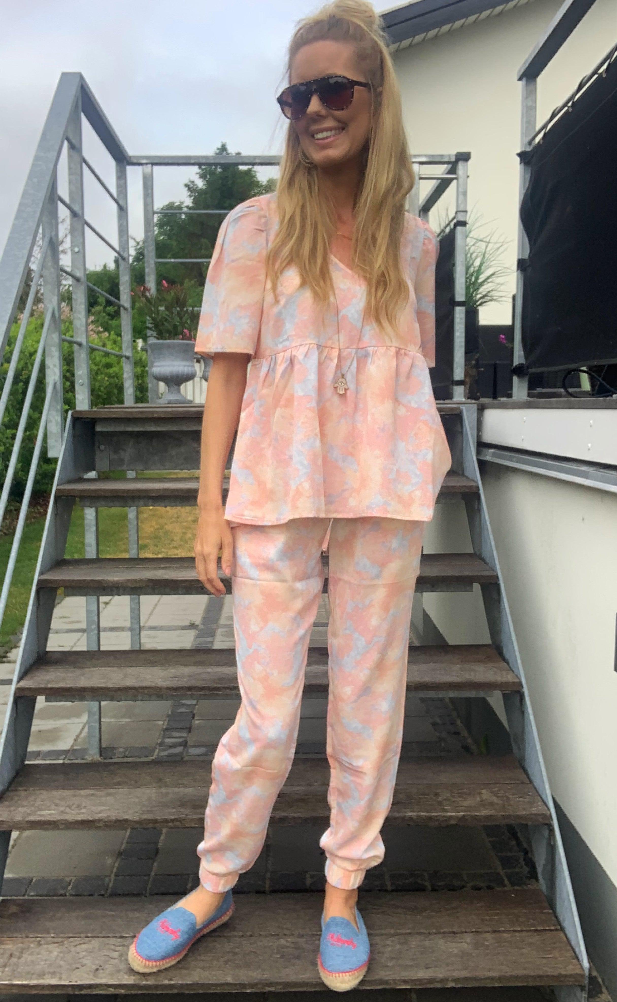 Love & Divine Bukser - Love564-6 - Multi / Coral