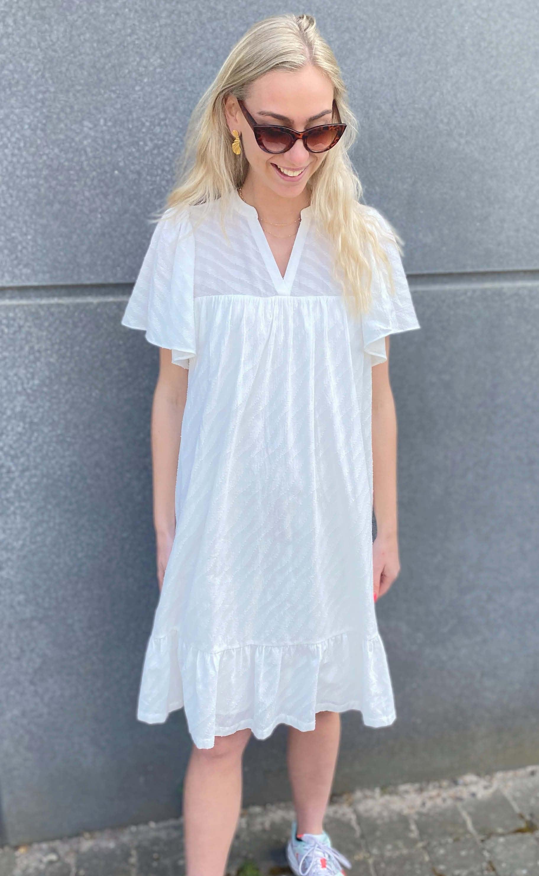 Love & Divine Kjole - Love484-2 - White
