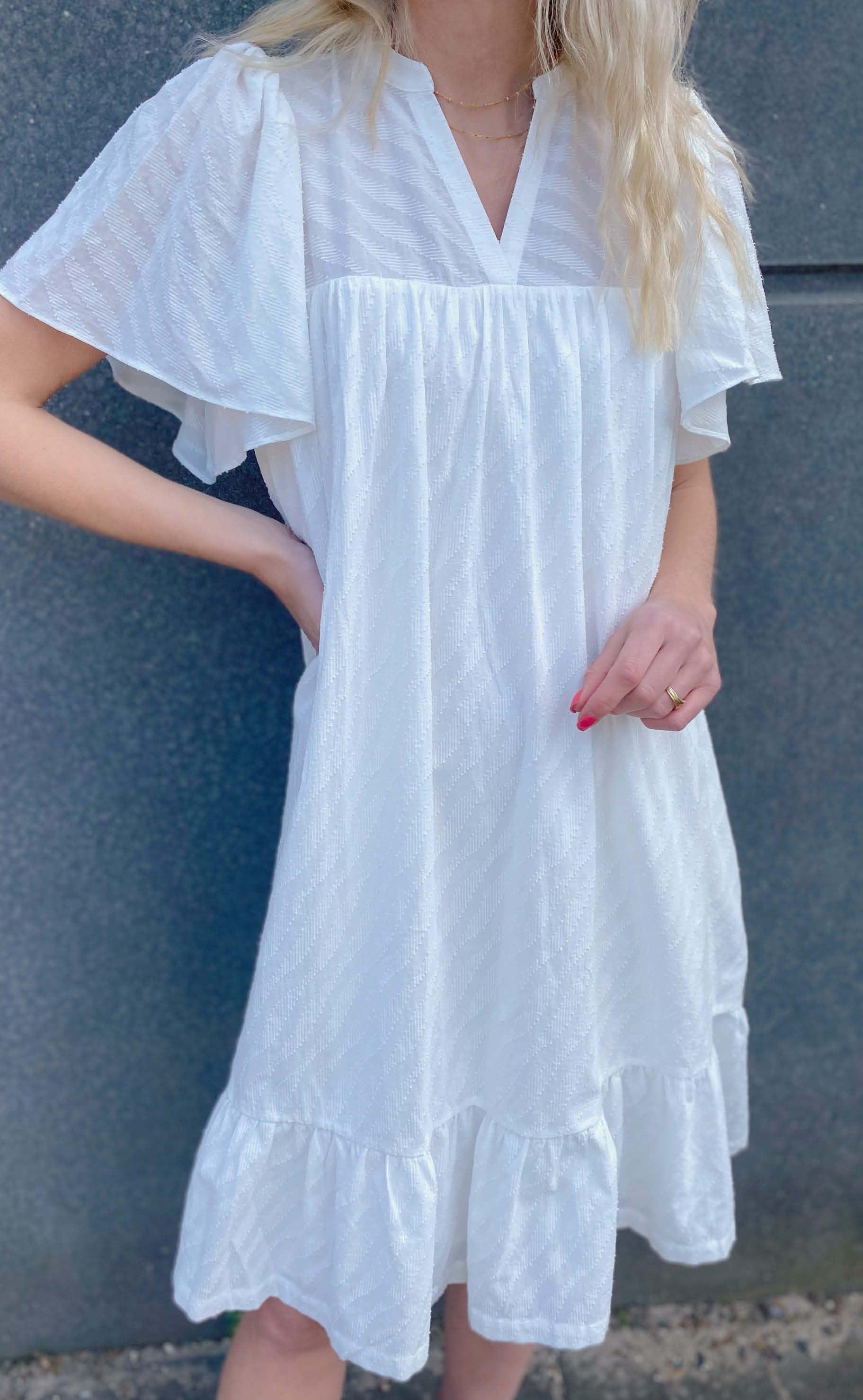 Love & Divine Kjole - Love484-2 - White