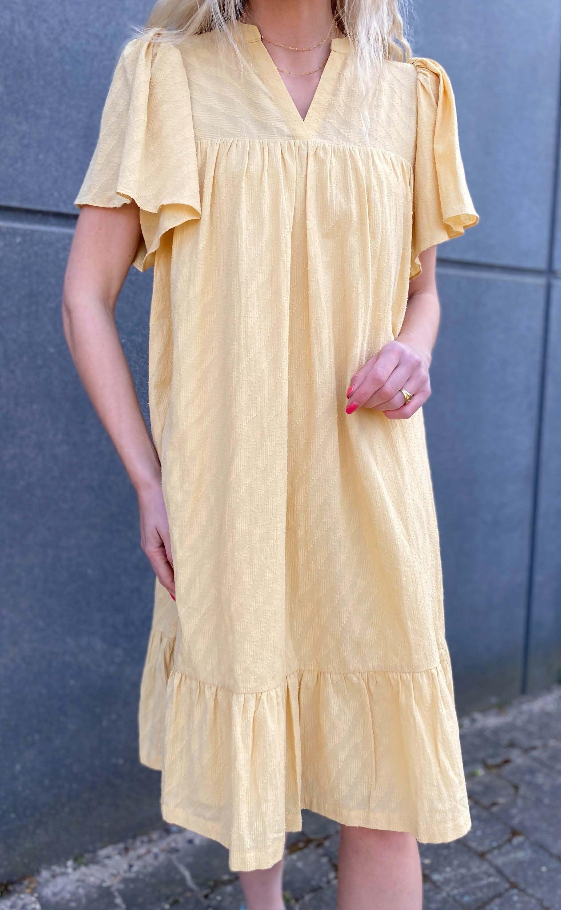 Love & Divine Kjole - Love484-2 - Yellow