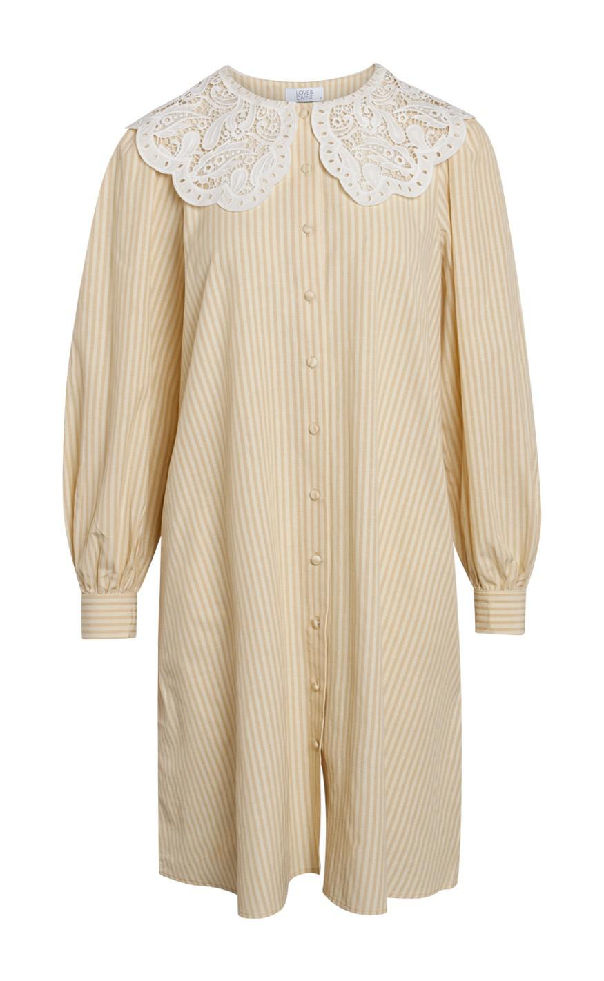 Love & Divine Kjole - Love543-2 - Sand/Cream