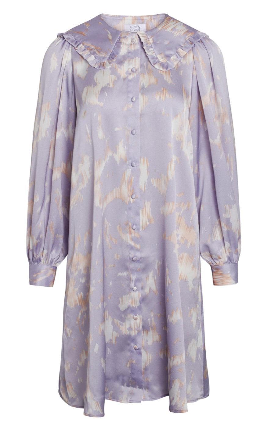 Love & Divine Kjole - Love543-3 - Lilac Combo