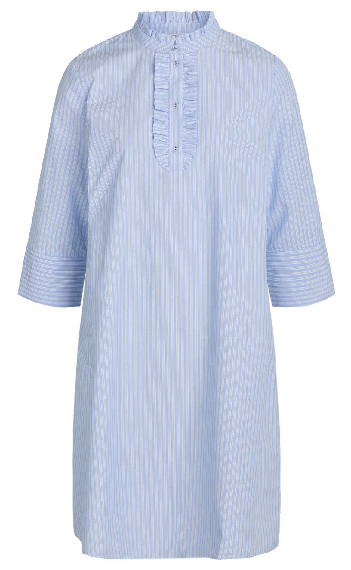 Love & Divine Kjole - Love622-13 - Blue Stripe