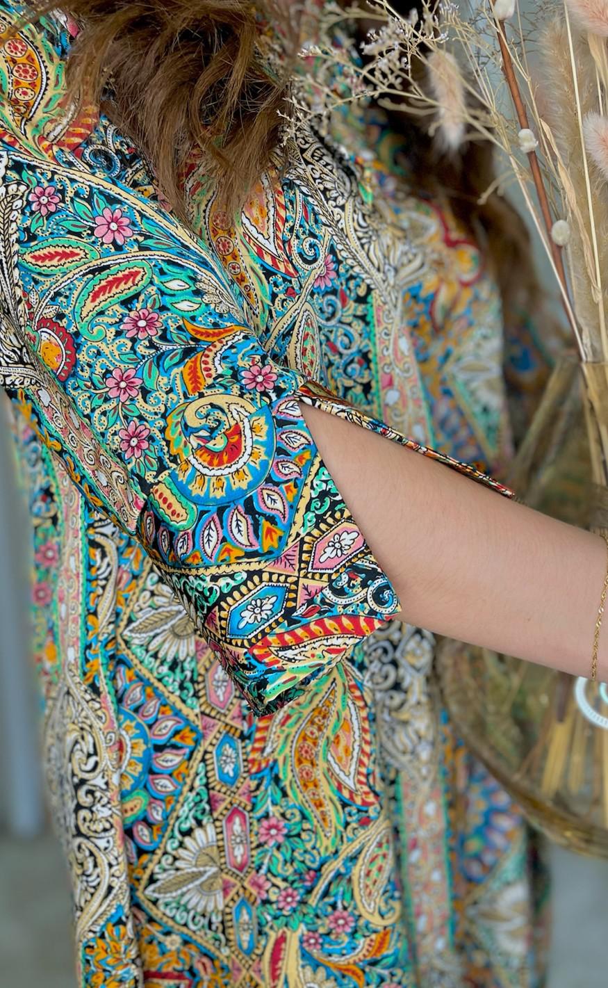 Love & Divine Kjole - Love622-6 - Paisley