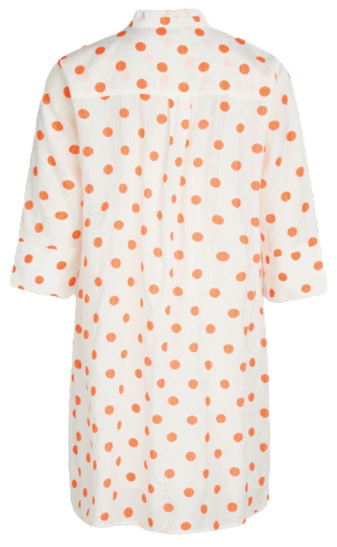 Love & Divine Kjole - Love622-8 - Orange Dot
