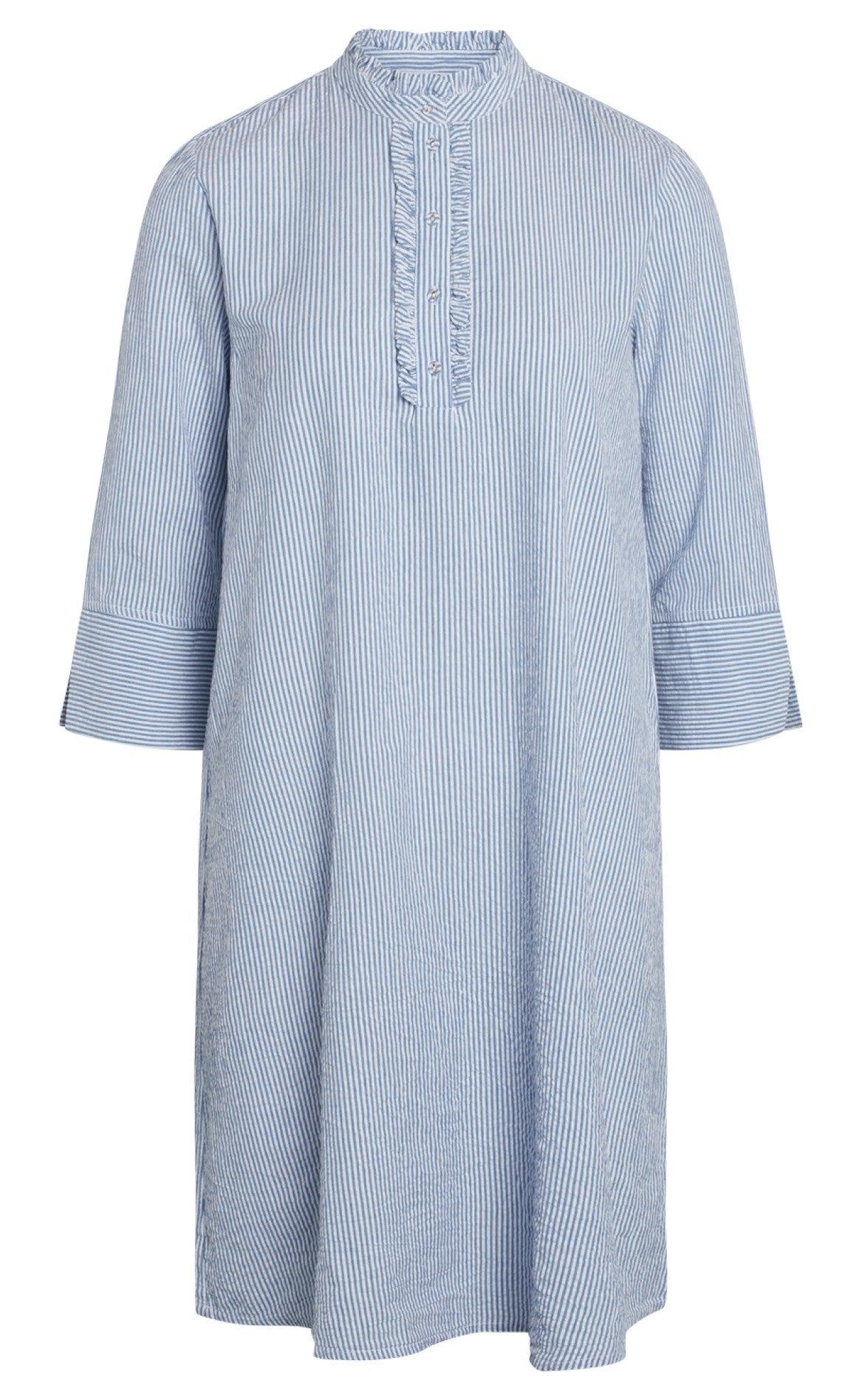 Love & Divine Kjole - Love622 - Blue/White