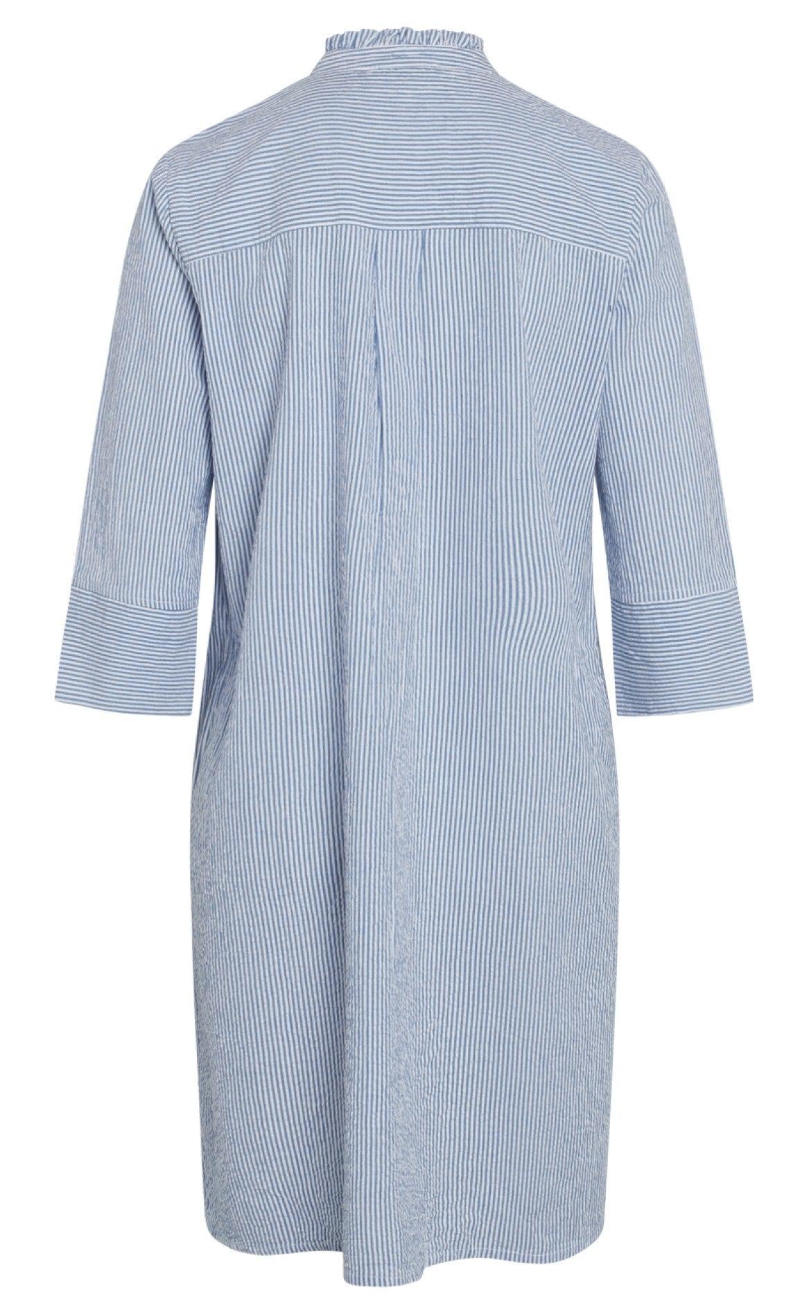 Love & Divine Kjole - Love622 - Blue/White