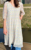 Love & Divine Kjole - Love665-2 - Pastel Flower