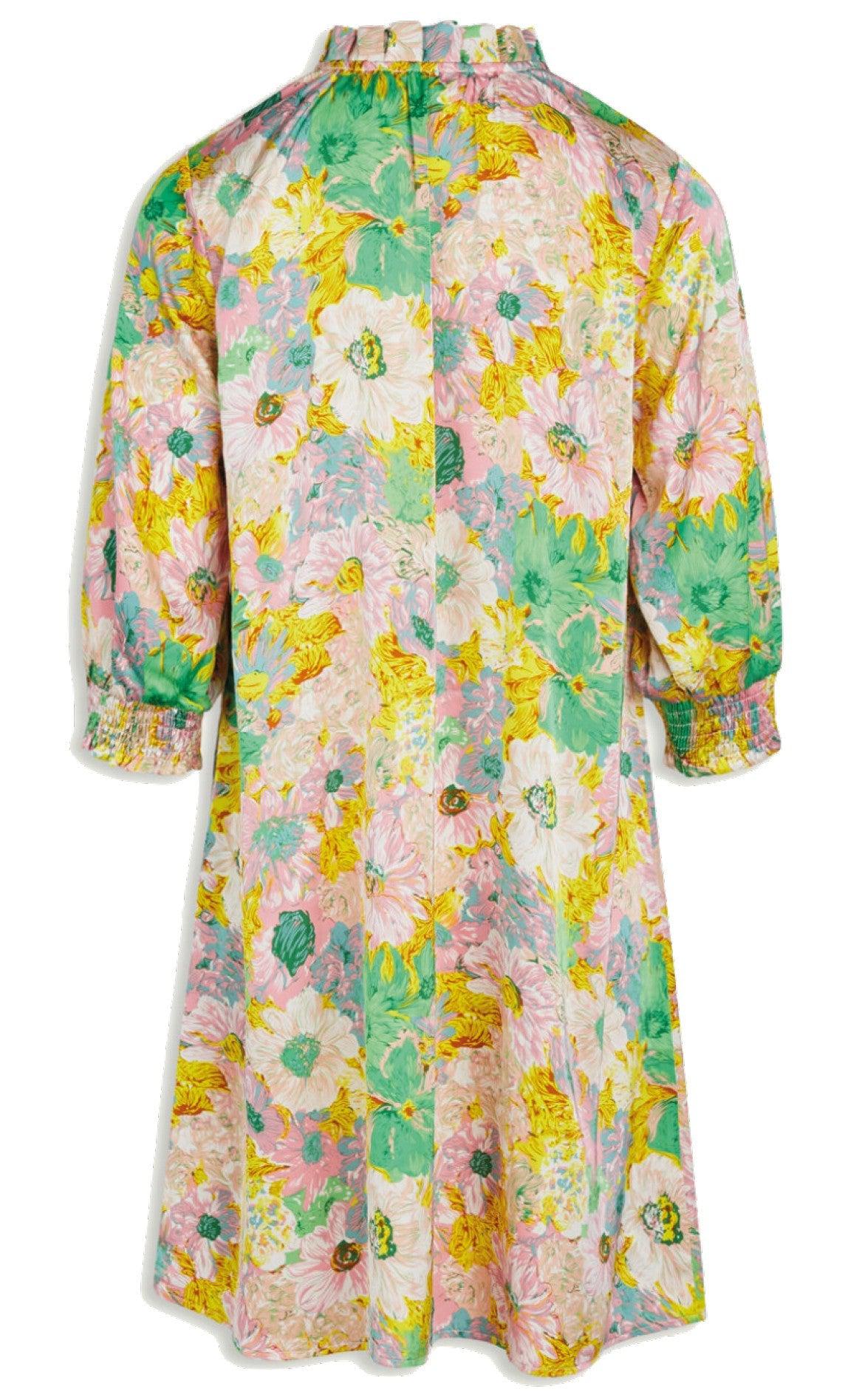 Love & Divine Kjole - Love669-4 - Multi Flower