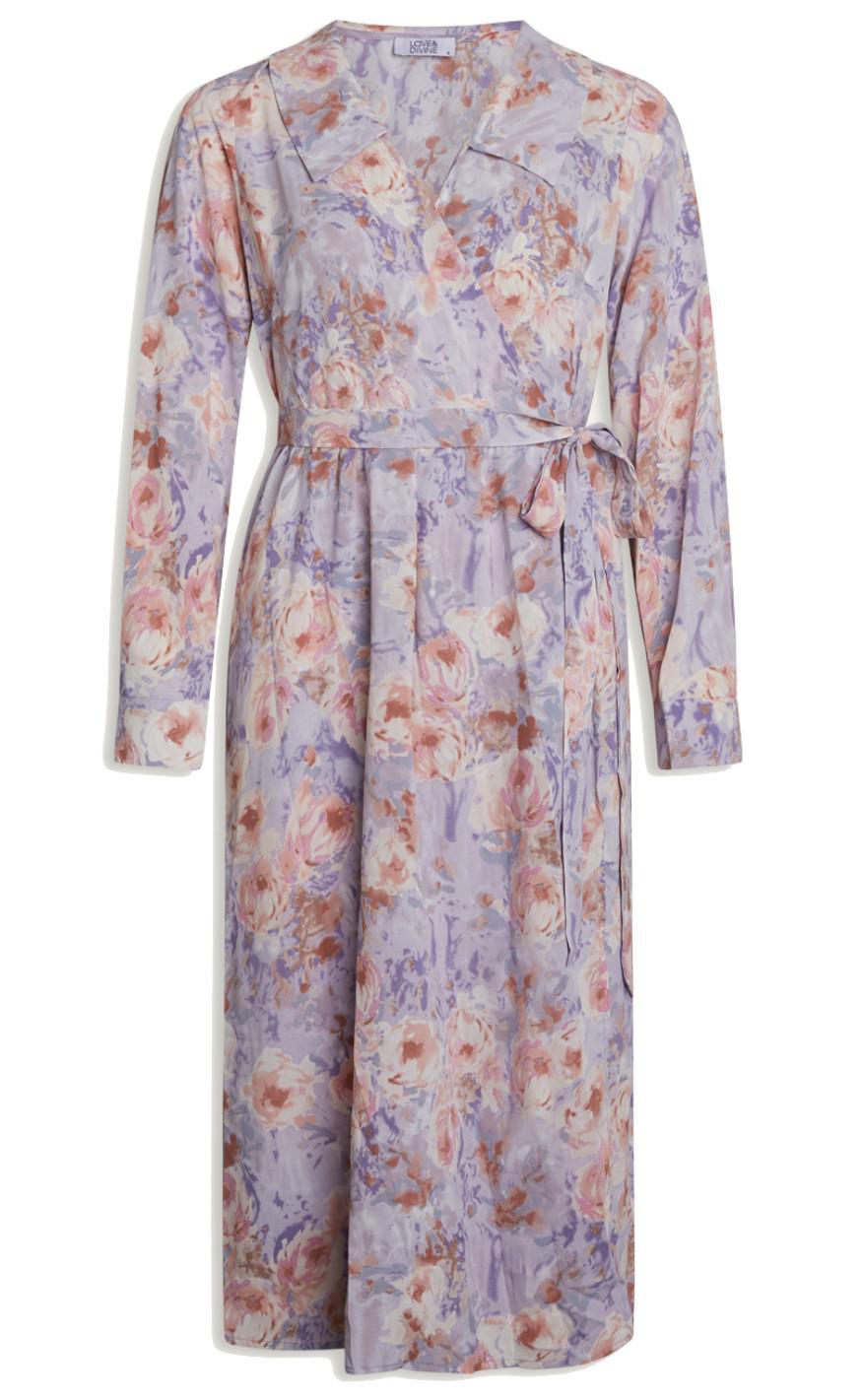 Love & Divine Kjole - Love677 - Pastel Flower