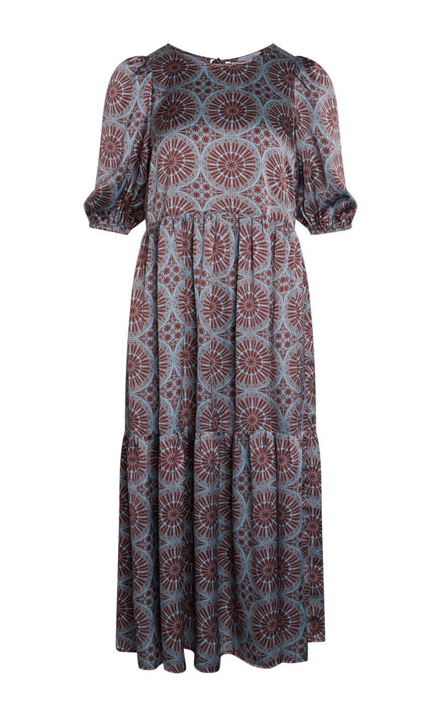 Love & Divine Kjole - Love703 - D. Graphic Brown