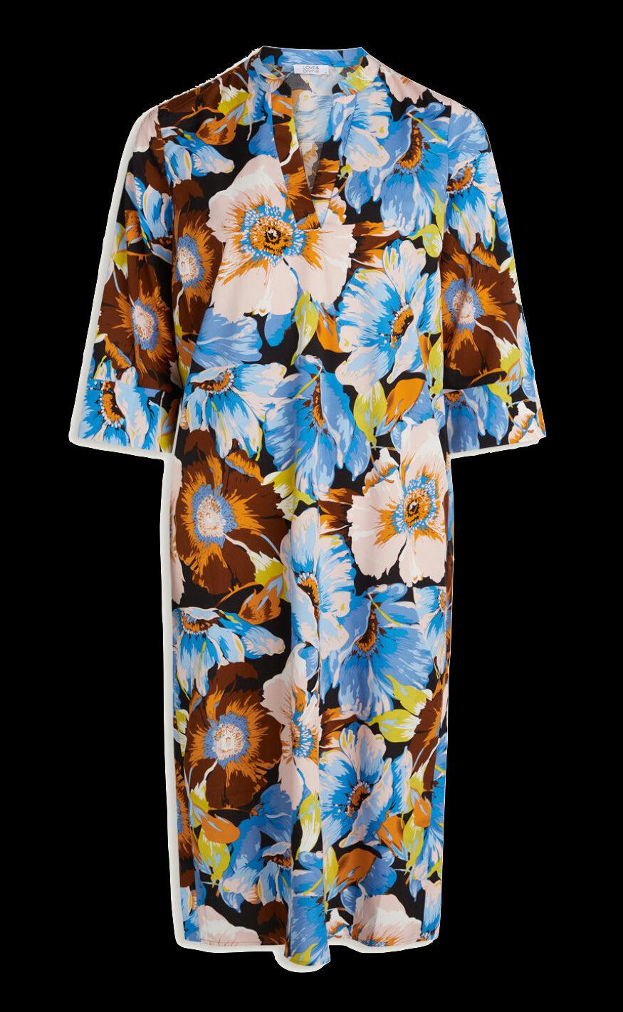 Love & Divine Kjole - Love708-5 - Multi Flower