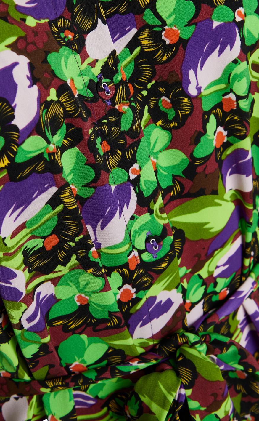 Love & Divine Kjole - Love723-5 - Lime/Purple