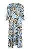 Love & Divine Kjole - Love814 - Light Blue Paisley