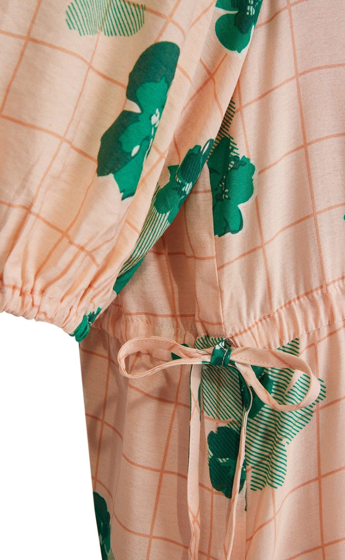 Love & Divine Kjole - Love820-2 - Powder/Green