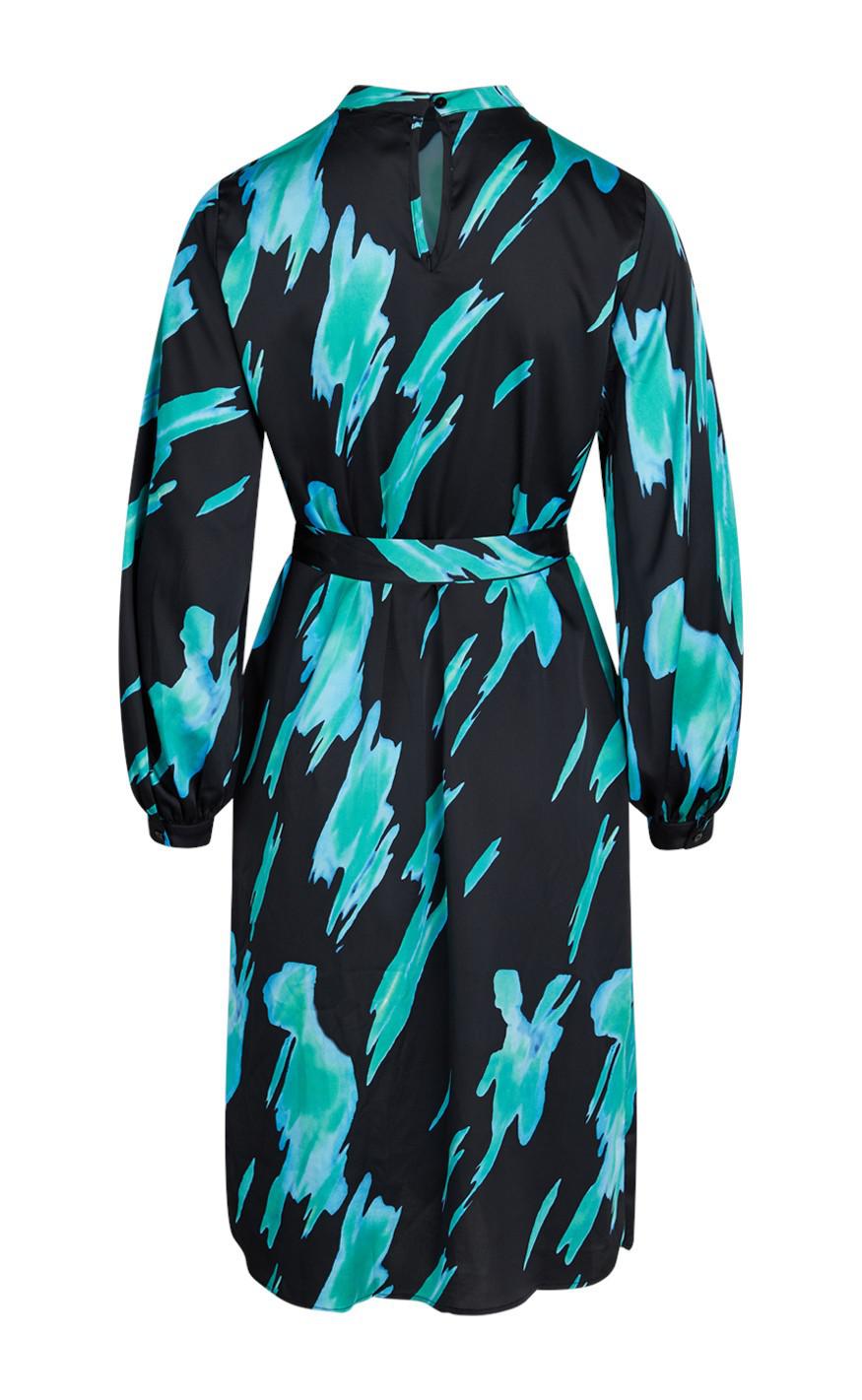 Love & Divine Kjole - Love862 - Graphic Aqua