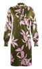 Love & Divine Kjole - Love876-2 - Green/Rose