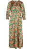 Love & Divine Kjole - Love914-7 - Green Flower