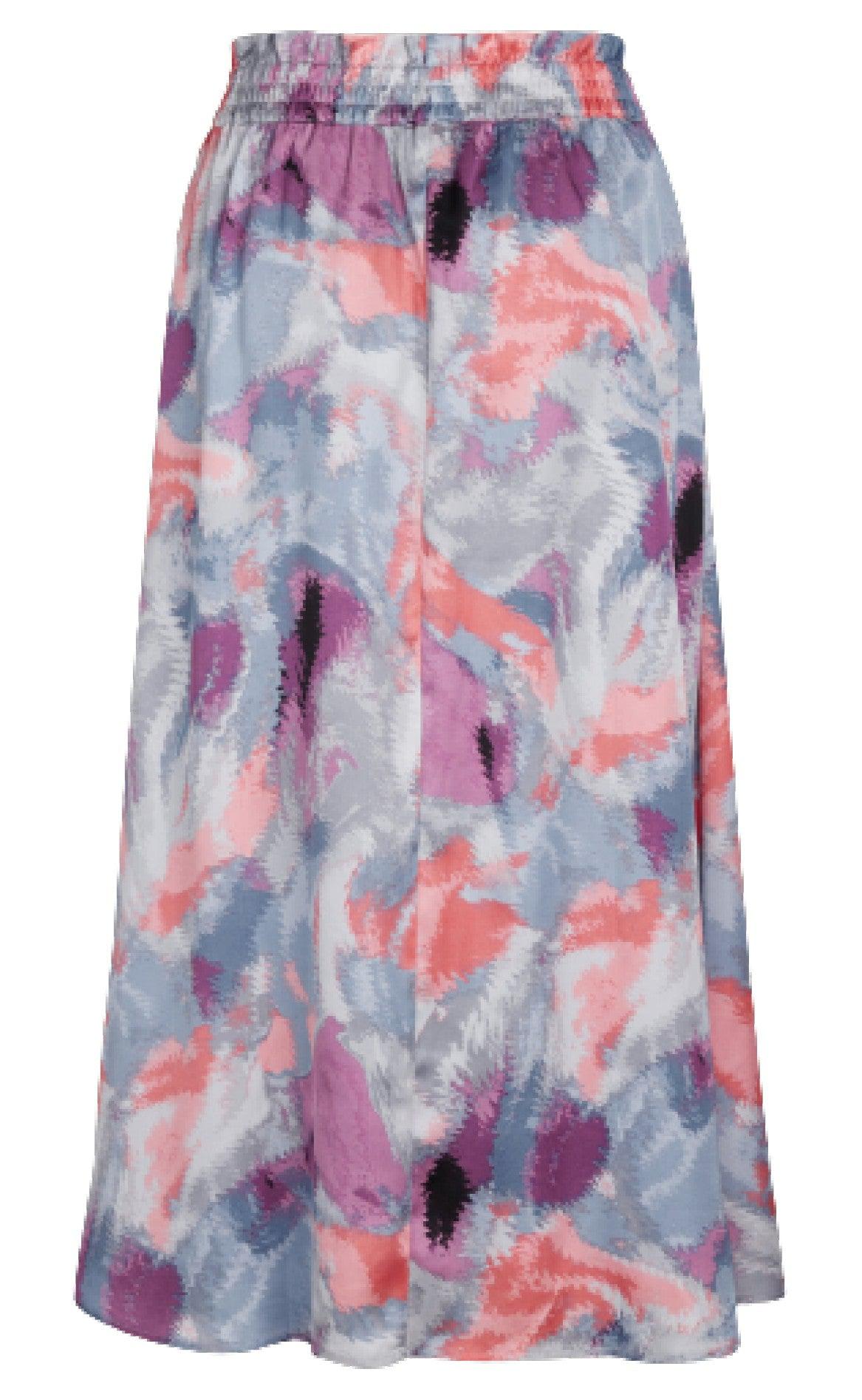 Love & Divine Nederdel - Love458-3 - Multi Blue/pink
