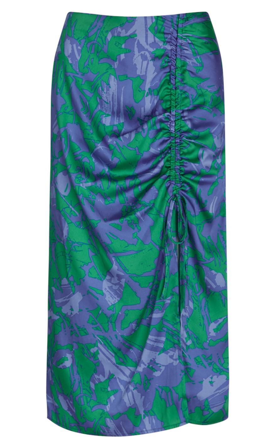 Love & Divine Nederdel - Love921 - Green/Blue