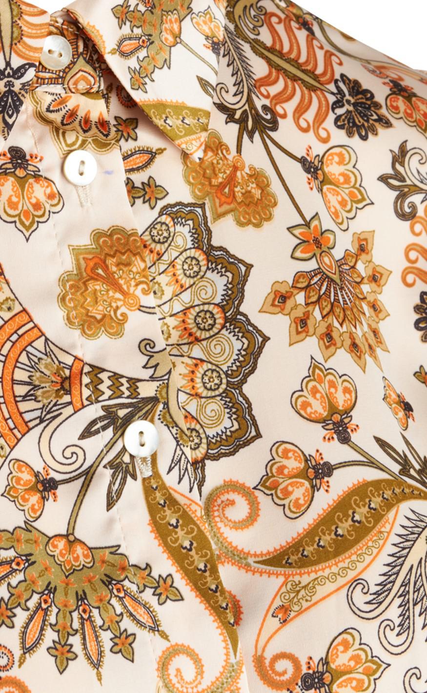 Love & Divine Skjorte - Love571-6 - Paisley Golden