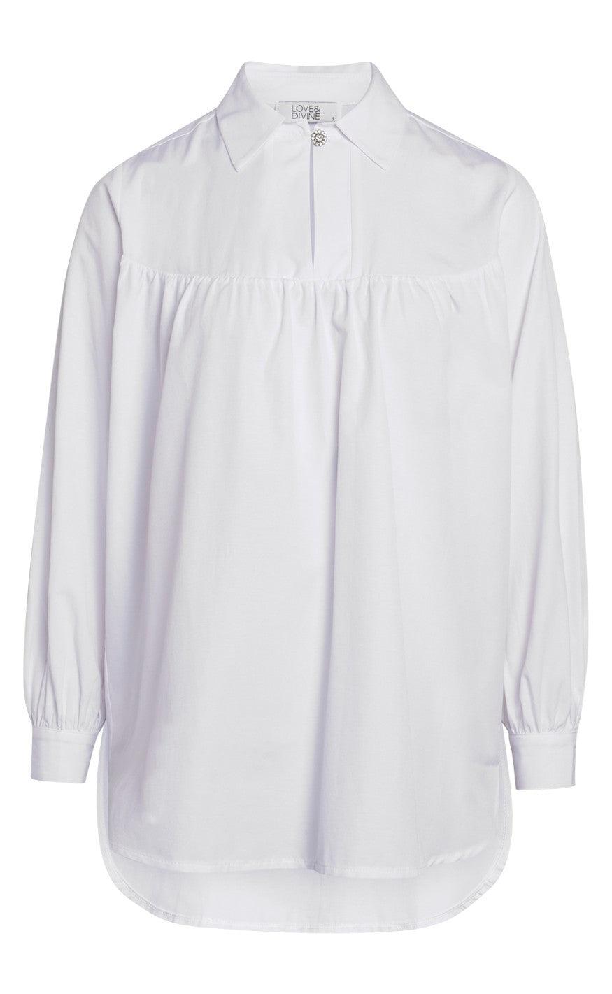 Love & Divine Skjorte - Love596 - White