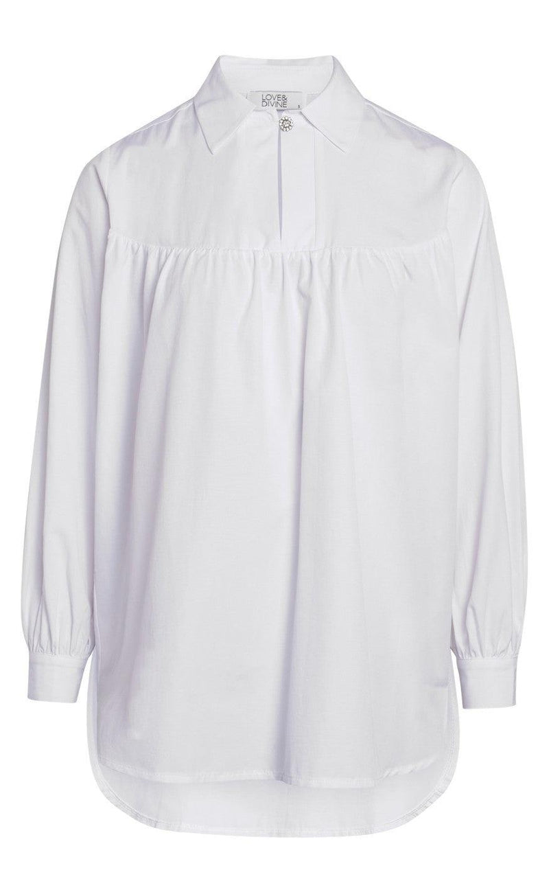 Love & Divine Skjorte - Love596 - White