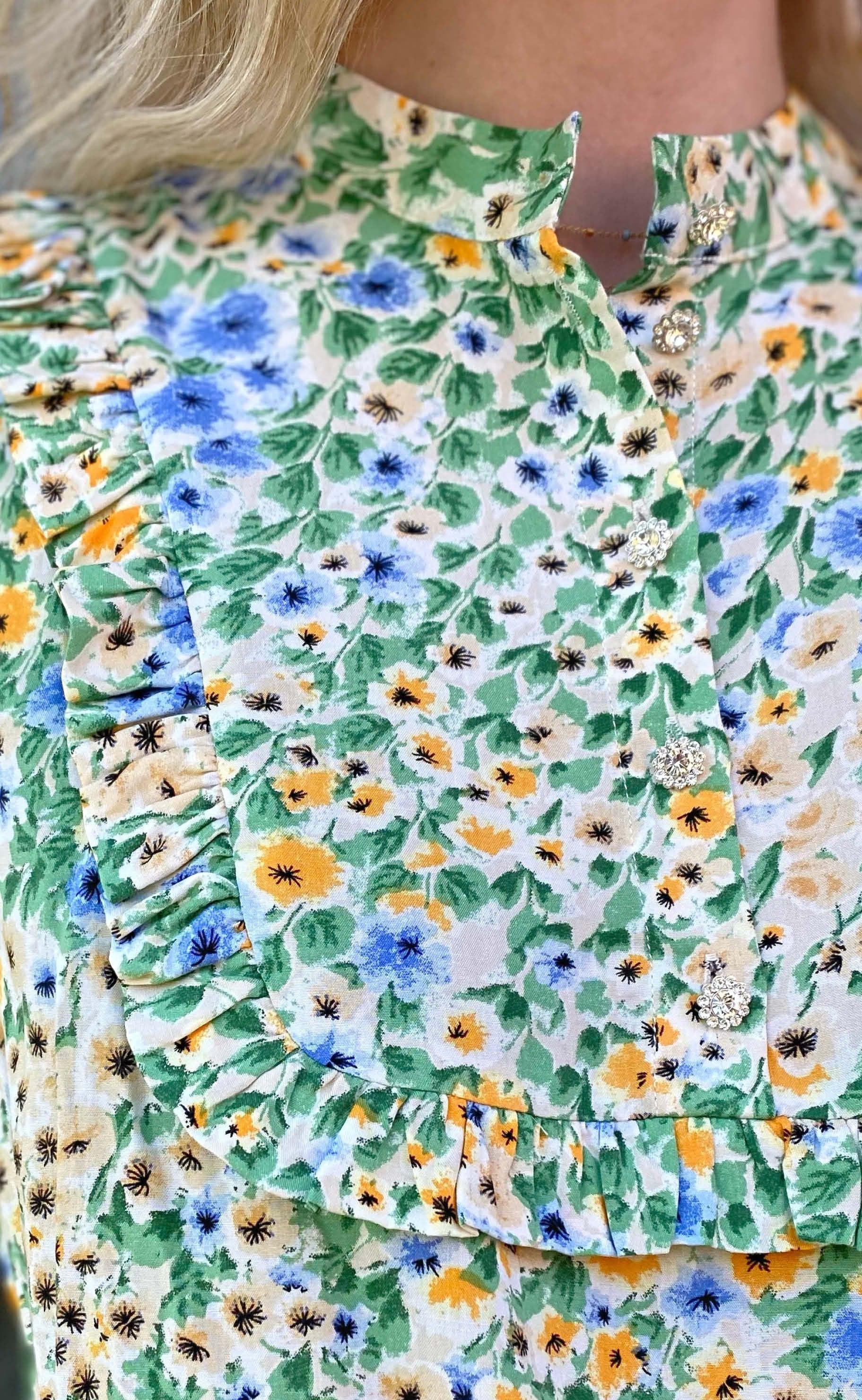 Love & Divine Skjorte - Love606-1 - Small Flower