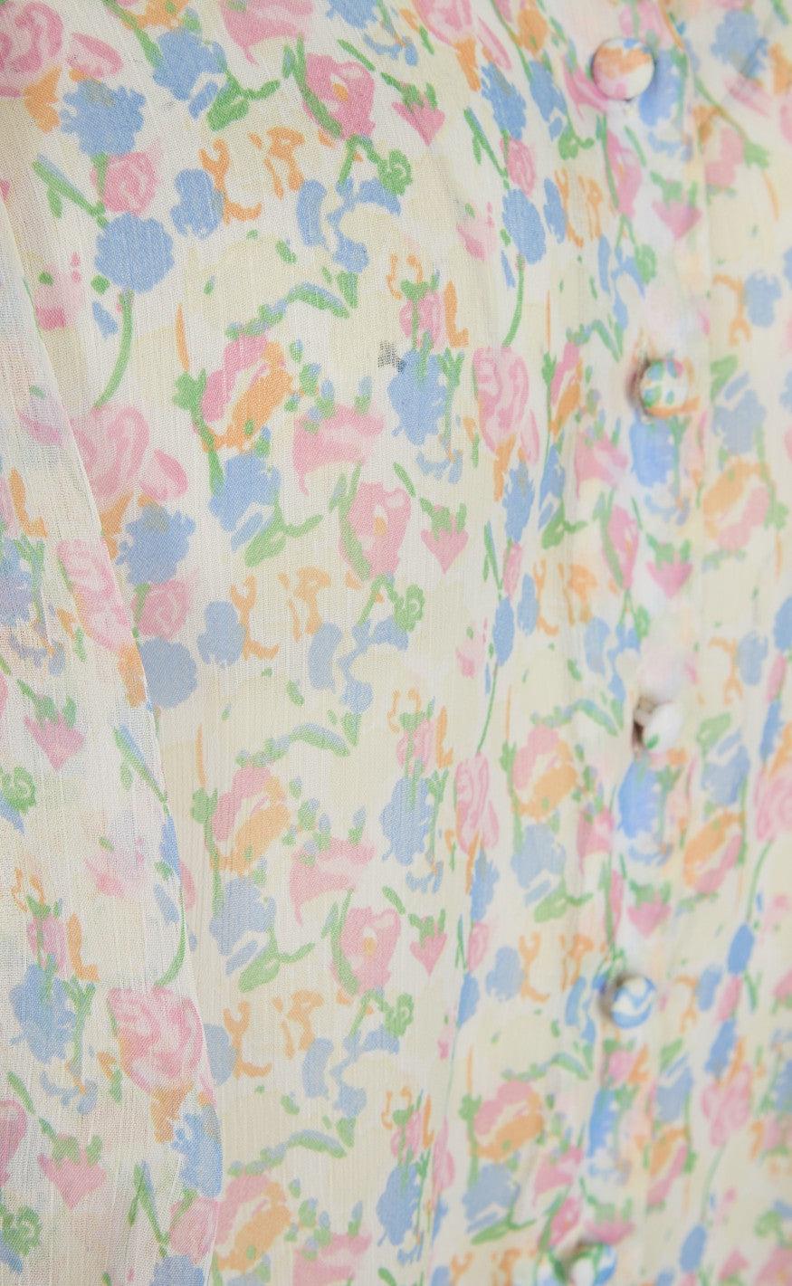 Love & Divine Skjorte - Love797 - Pastel Flower