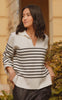 Love & Divine Sweater - Love935 - Cream/Black